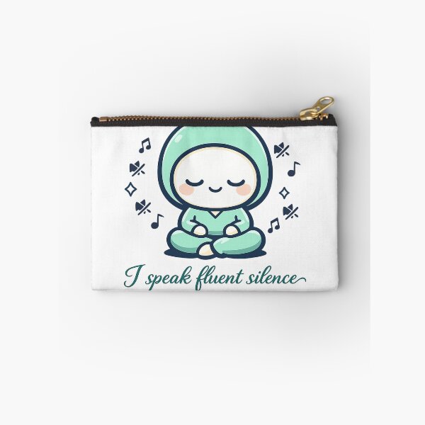 Item preview, I Speak Fluent Silence - Funny Introvert Minimalist T-Shirt designed and sold by Art JSMY.
