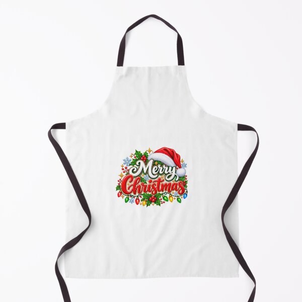 Item preview, Merry Christmas Santa Hat Holiday T-Shirt Design designed and sold by annenambiro.