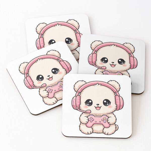 Item preview, Cute Panda Gamer Headphones designed and sold by Artistprinter.