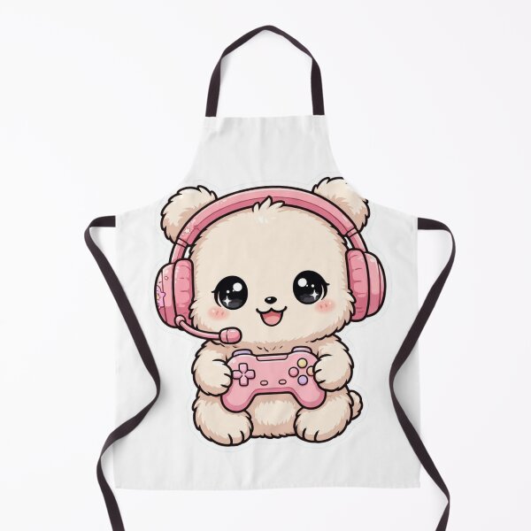 Item preview, Cute Panda Gamer Headphones designed and sold by Artistprinter.