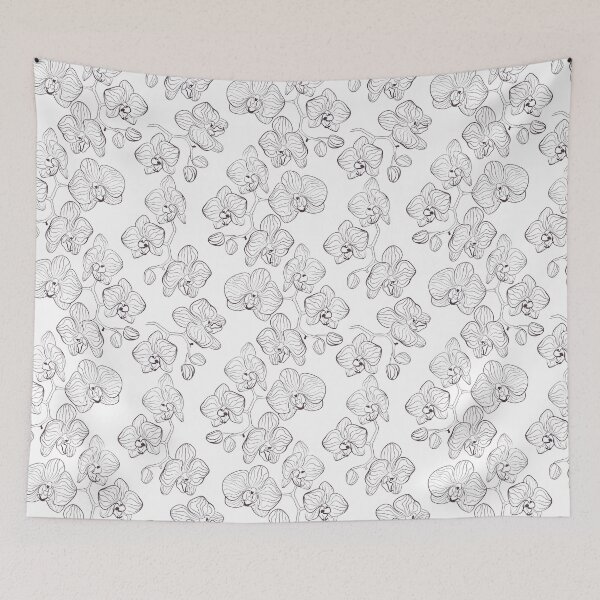Item preview, Black and white , Orchid designed and sold by fuzzyfox.