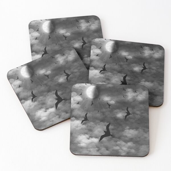 Item preview, Gothic Full Moon Night Sky Dark Aesthetic Art designed and sold by SaraPixels.