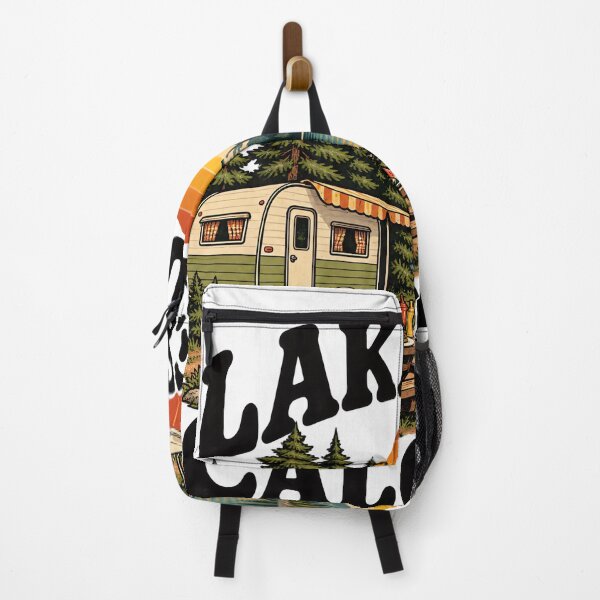 Item preview, Vintage Retro Camper & Lakeside Picnic designed and sold by urbinet.