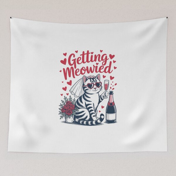 Item preview, Getting Meowied designed and sold by jkrphoto.