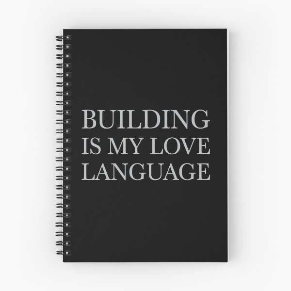 Item preview, Building is My Love Language  designed and sold by Designart68.