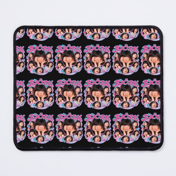 Item preview, Pink Cyan Alternative Music Bjork Y2K Retro Pop Art Graphic designed and sold by RetroSpell.
