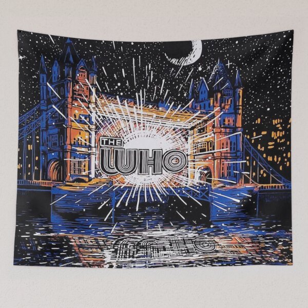 Item preview, The Who Original Custom Vintage Music Band Tee Unique Poster Wall Art designed and sold by Cool Robot Bro..