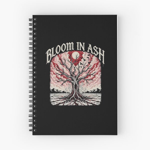Item preview, Bloom In Ash Mythical White Tree Birds Moon designed and sold by Enea Kelo.