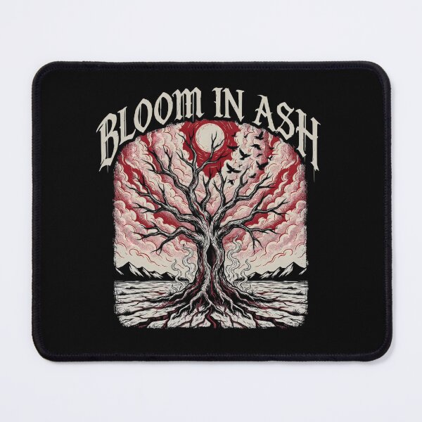 Item preview, Bloom In Ash Mythical White Tree Birds Moon designed and sold by Enea Kelo.