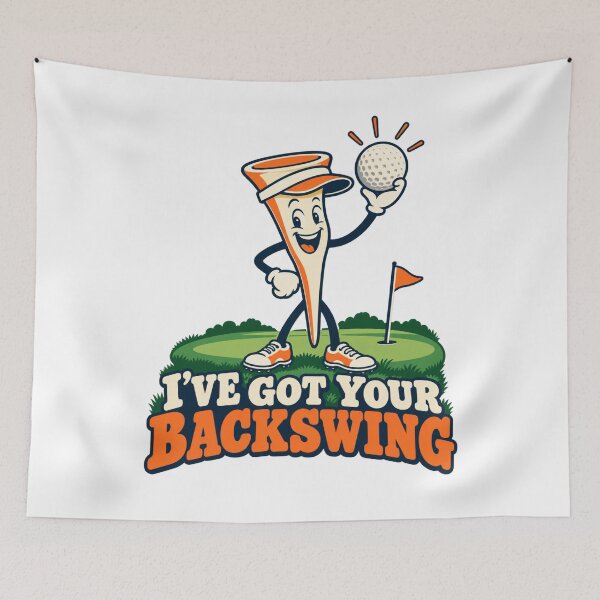 Item preview, I've Got Your Backswing - Funny Golf Tee designed and sold by Good Mood Foundry.