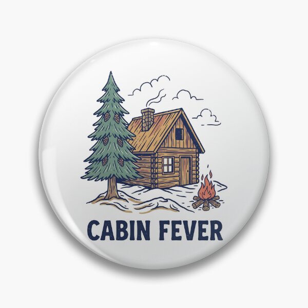 Item preview, Cabin Fever Outdoor Winter Camping designed and sold by Chillo tees.
