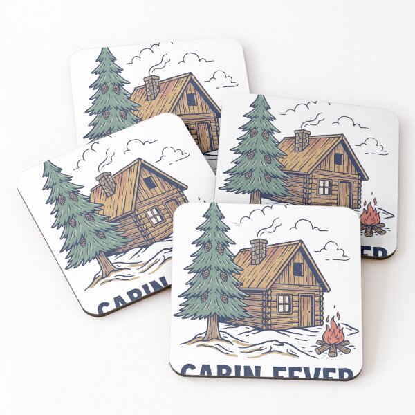 Item preview, Cabin Fever Outdoor Winter Camping designed and sold by Chillo tees.