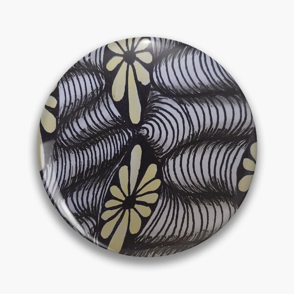Item preview, ​Optical Daisy Waves designed and sold by KTDoodleLab.