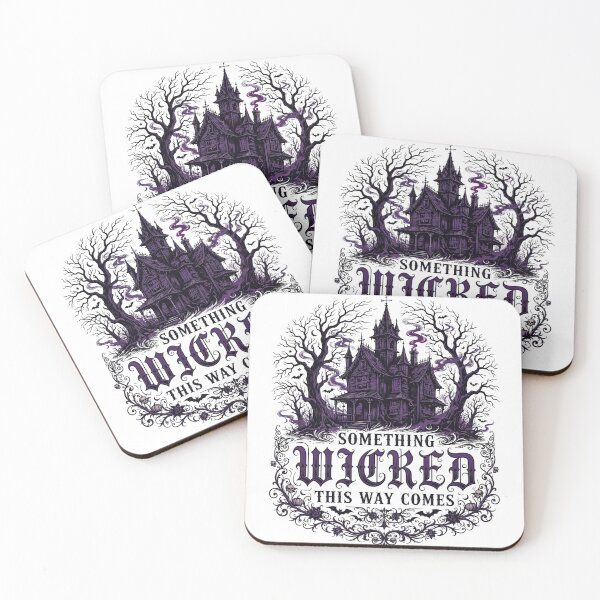 Item preview, Something Wicked This Way Comes Shirt — Gothic Halloween Tee designed and sold by unthinkabletees.