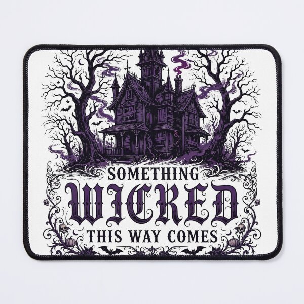 Item preview, Something Wicked This Way Comes Shirt — Gothic Halloween Tee designed and sold by unthinkabletees.