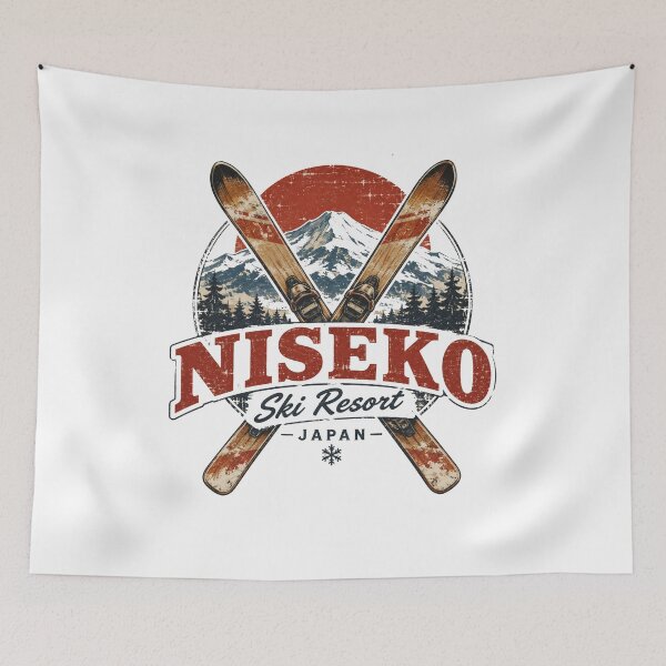 Item preview, Niseko Ski Resort Japan  designed and sold by TheEndDesign.
