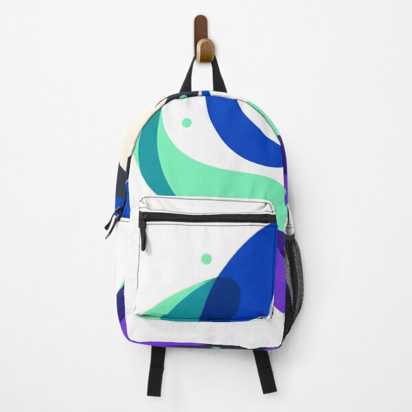 Item preview, Moonwake Current Geometry Coastal Art designed and sold by aihrgdesign.