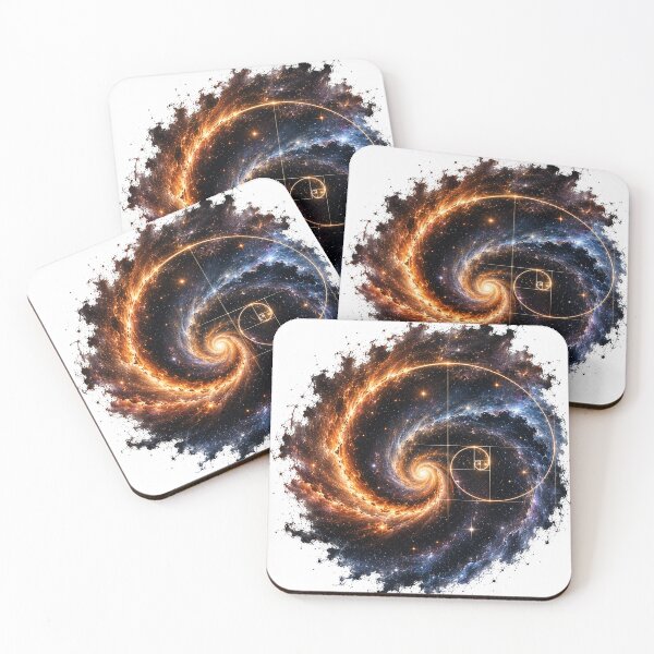 Item preview, Fibonacci Spiral – The Mathematics of Nature | Mathematical Art designed and sold by cosmorastudio.