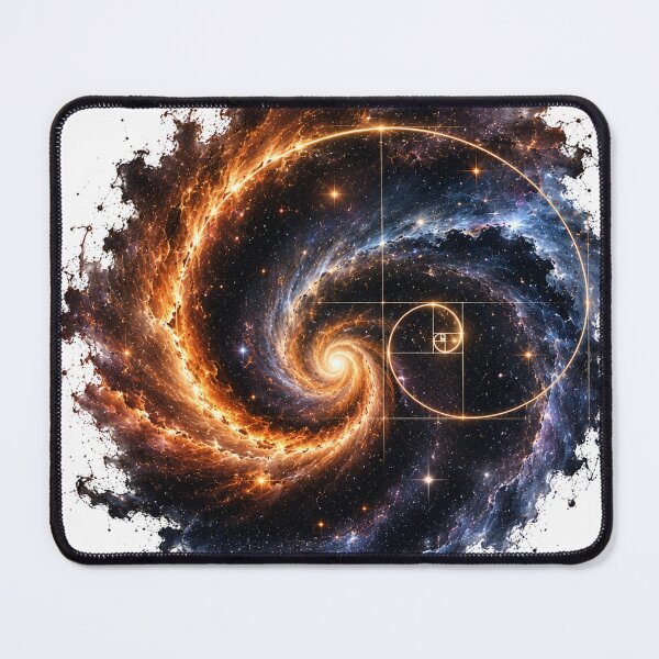 Item preview, Fibonacci Spiral – The Mathematics of Nature | Mathematical Art designed and sold by cosmorastudio.
