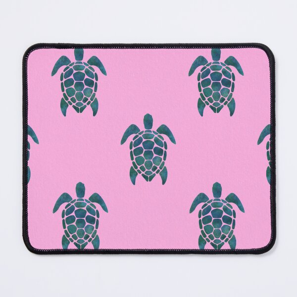 Item preview, Turtles pattern pink designed and sold by Ana Gorozpe.