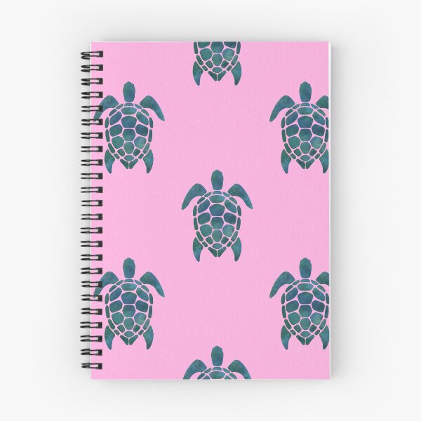 Item preview, Turtles pattern pink designed and sold by Ana Gorozpe.