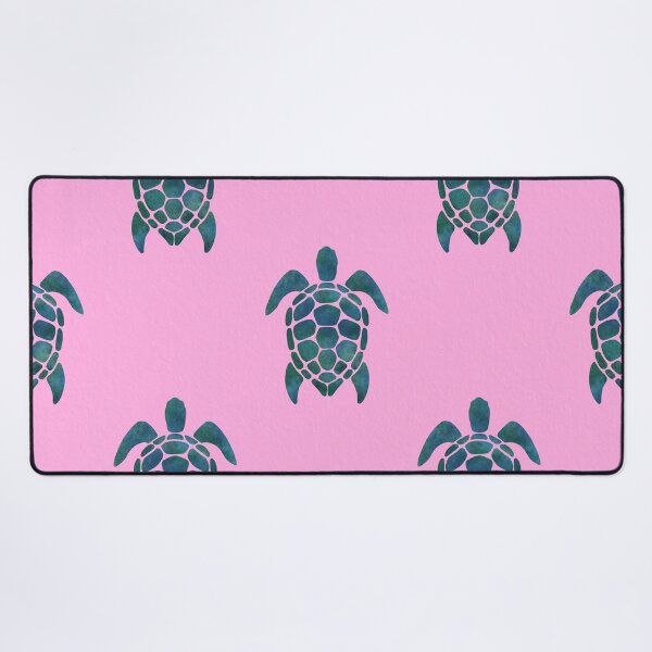 Item preview, Turtles pattern pink designed and sold by Ana Gorozpe.