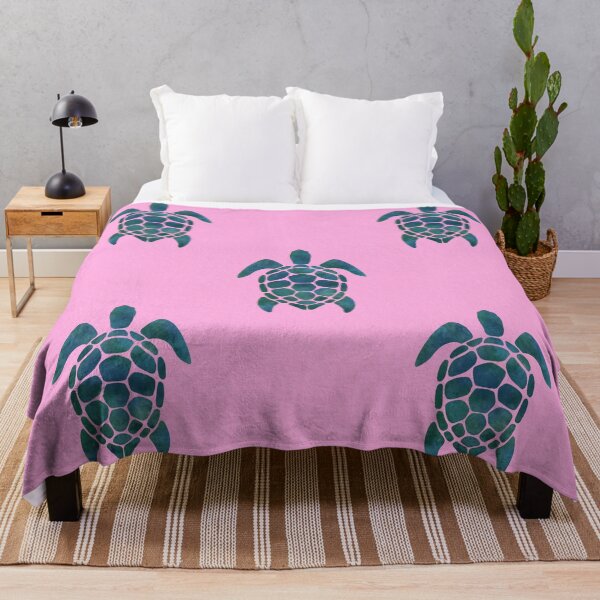 Item preview, Turtles pattern pink designed and sold by Ana Gorozpe.