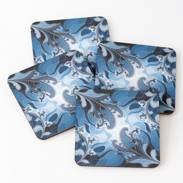 Item preview, Blue Arabesque  designed and sold by Interrupt Art.