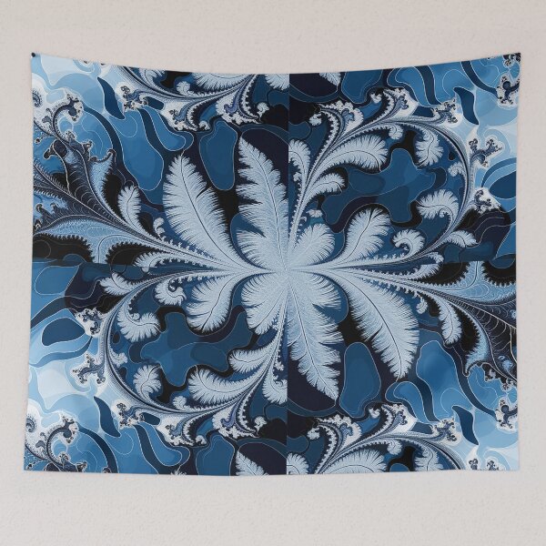 Item preview, Blue Arabesque  designed and sold by Interrupt Art.