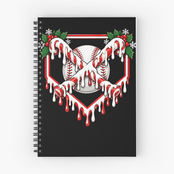 Item preview, Baseball Candy Cane Christmas Baseball Ice Cream Drip Boys designed and sold by clothesy7.