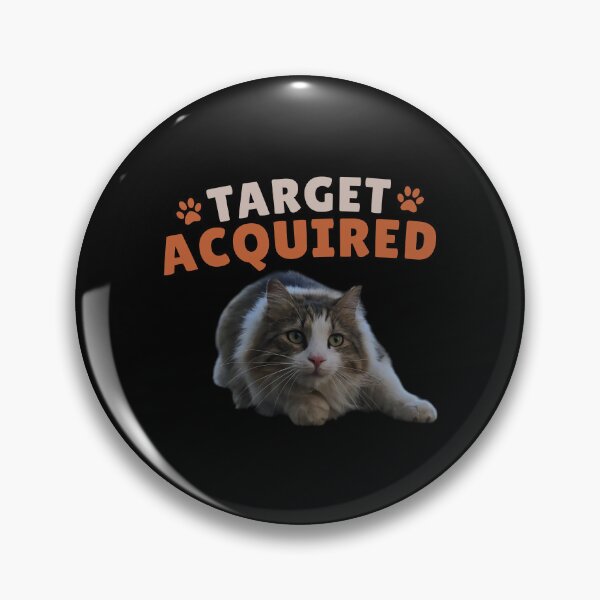 Item preview, Target Acquired – Funny Cat Design designed and sold by MB-CatPrints.