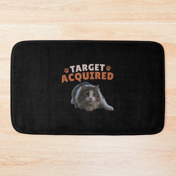 Item preview, Target Acquired – Funny Cat Design designed and sold by MB-CatPrints.