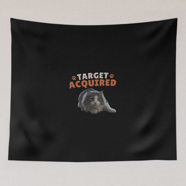Item preview, Target Acquired – Funny Cat Design designed and sold by MB-CatPrints.