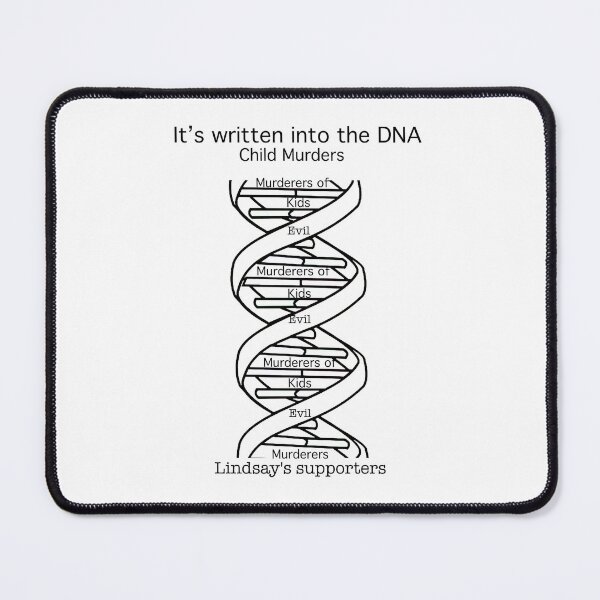 Item preview, Lindsay's supporters DNA designed and sold by sanctuarywear.