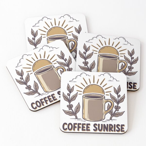 Item preview, Coffee Sunrise Mug Morning Brew designed and sold by Chillo tees.