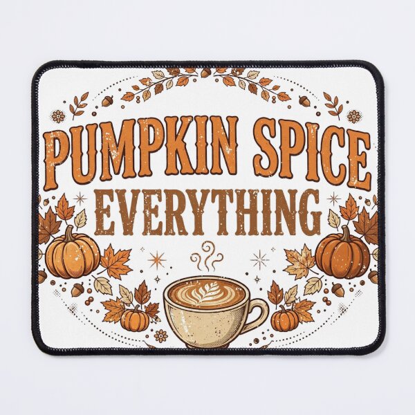 Item preview, Pumpkin Spice Everything Shirt — Retro Fall Halloween Tee designed and sold by unthinkabletees.