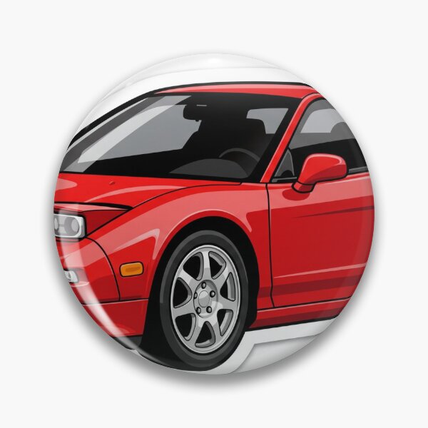 Item preview, Classic Red Honda NSX Mid Engine Sports Car Sticker designed and sold by Fixnovaguide.