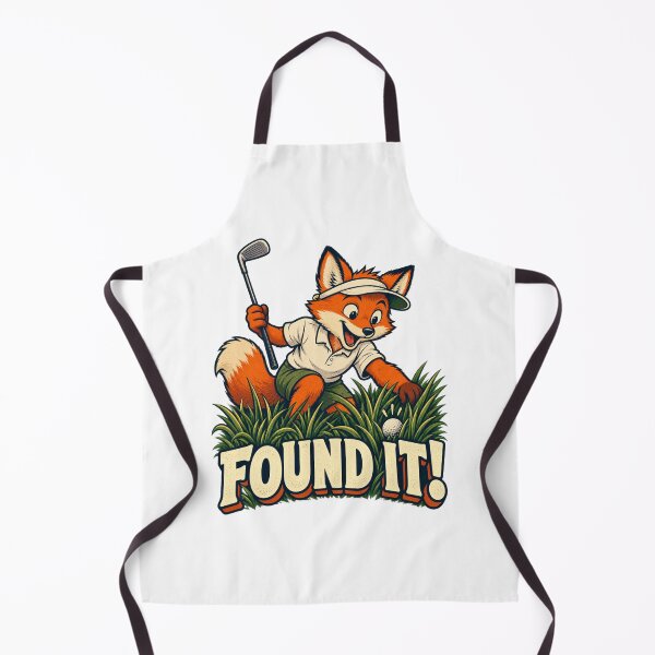 Item preview, Found It! - Funny Fox Golfer designed and sold by Good Mood Foundry.