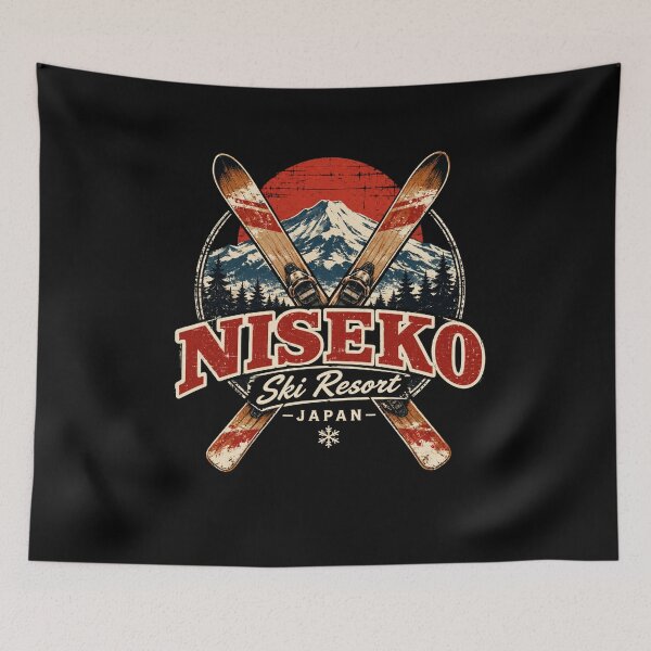 Item preview, Niseko Ski Resort Japan  designed and sold by TheEndDesign.