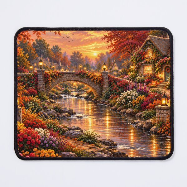 Item preview, Flower bridge in the evening light designed and sold by _ARLUNA_.