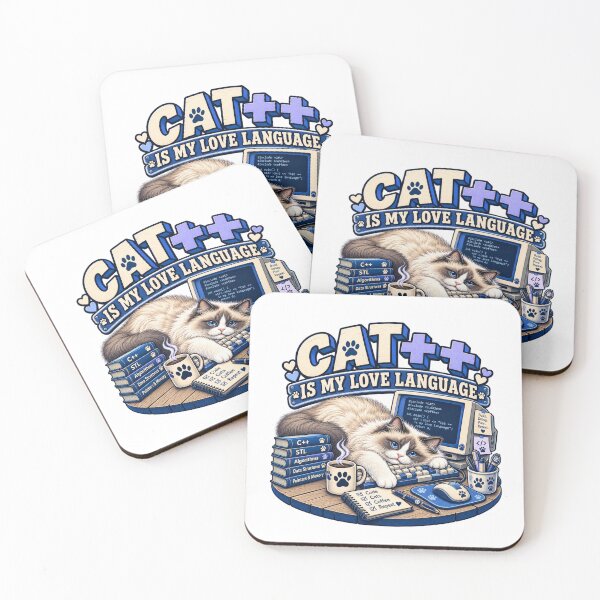 Item preview, Ragdoll Cat Programmer – CAT++ Is My Love Language designed and sold by BigfeetLittlepaws.