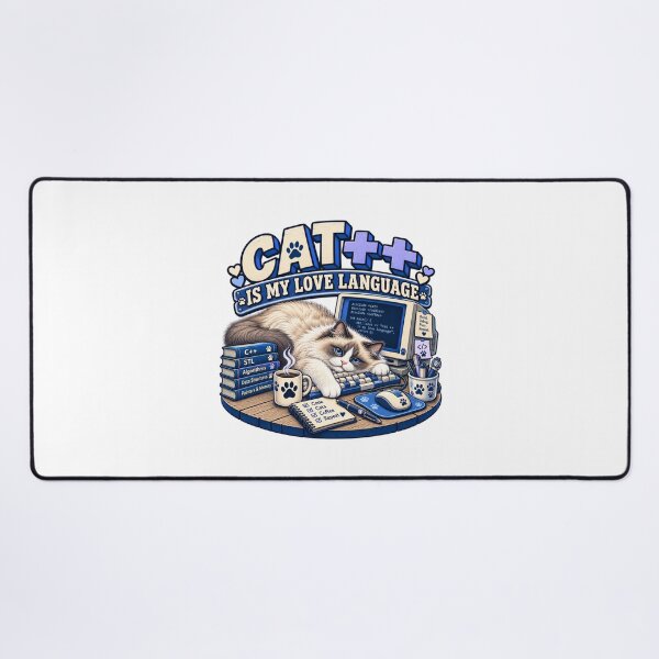 Item preview, Ragdoll Cat Programmer – CAT++ Is My Love Language designed and sold by BigfeetLittlepaws.