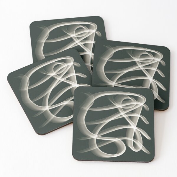 Item preview, Abstract Light Swirl Ribbon Design designed and sold by CaramelCo.