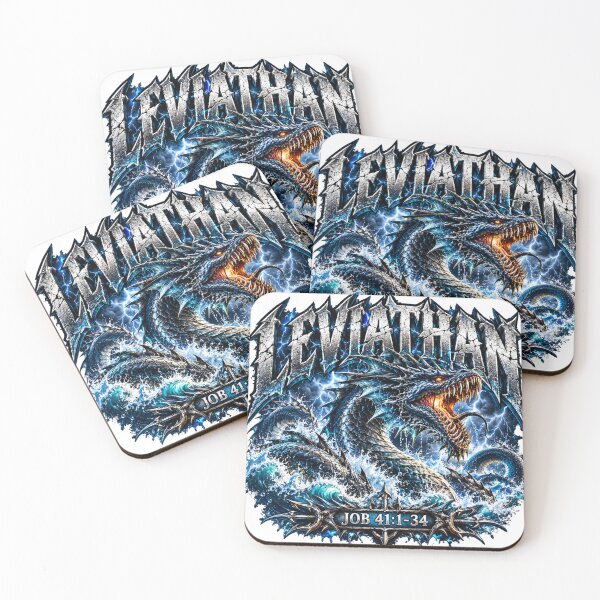 Item preview, Leviathan Biblical Sea Beast Job 41 designed and sold by ButterflyHolly Resource.