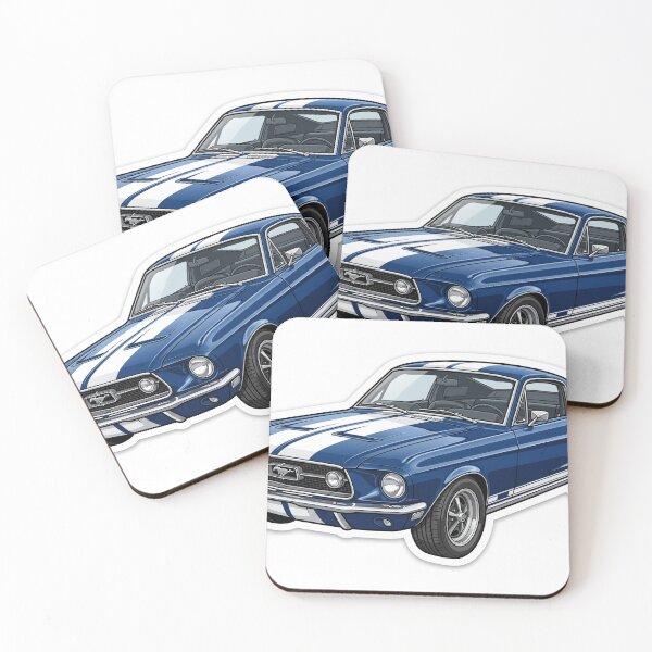 Item preview, 1967 Mustang Fastback Classic Muscle Car Sticker designed and sold by Fixnovaguide.