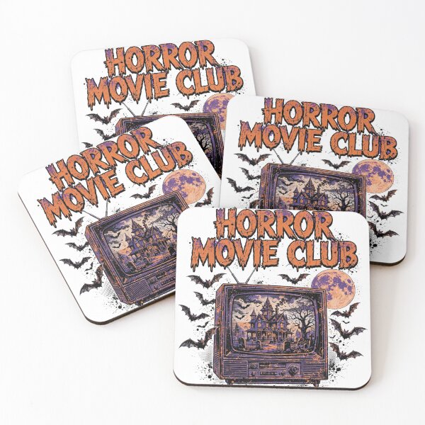 Item preview, Horror Movie Club Shirt — Retro VHS Halloween Tee designed and sold by unthinkabletees.