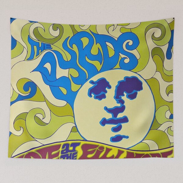 Item preview, The Byrds Original Custom Vintage Music Band Tee Unique Poster Wall Art designed and sold by Cool Robot Bro..