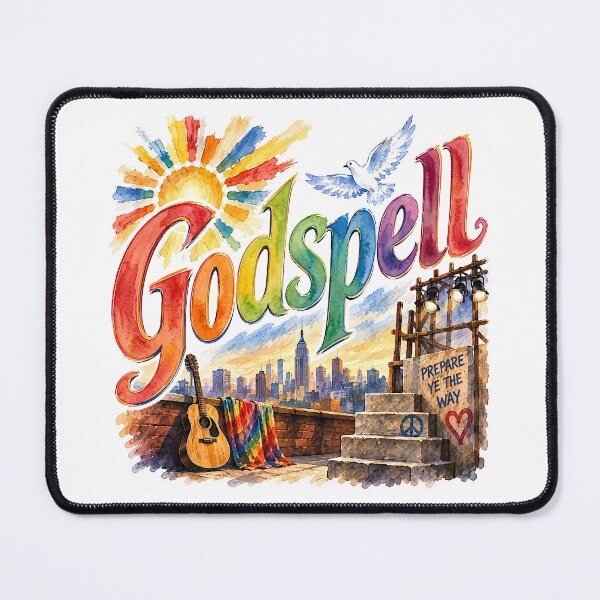 Item preview, Godspell designed and sold by Lyric Vault - Rock on.