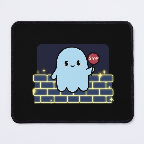 Item preview, Cute Cozy Firewall Ghost T-Shirt - Cybersecurity Tech Humor designed and sold by cybertreat.