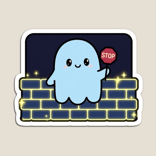Item preview, Cute Cozy Firewall Ghost T-Shirt - Cybersecurity Tech Humor designed and sold by cybertreat.